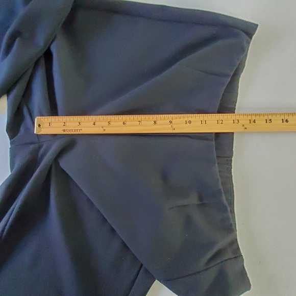 J. Jill Ponte Knit Slim Leg Pants Size Large TALL Black Hi-Rise Stretch Pull-on - Picture 9 of 15